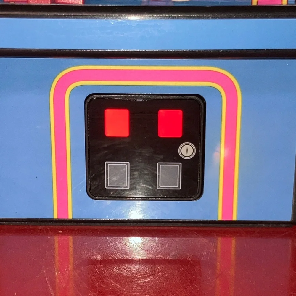 Arcade Ms. Pac-Man Retro Console - Blue and Black